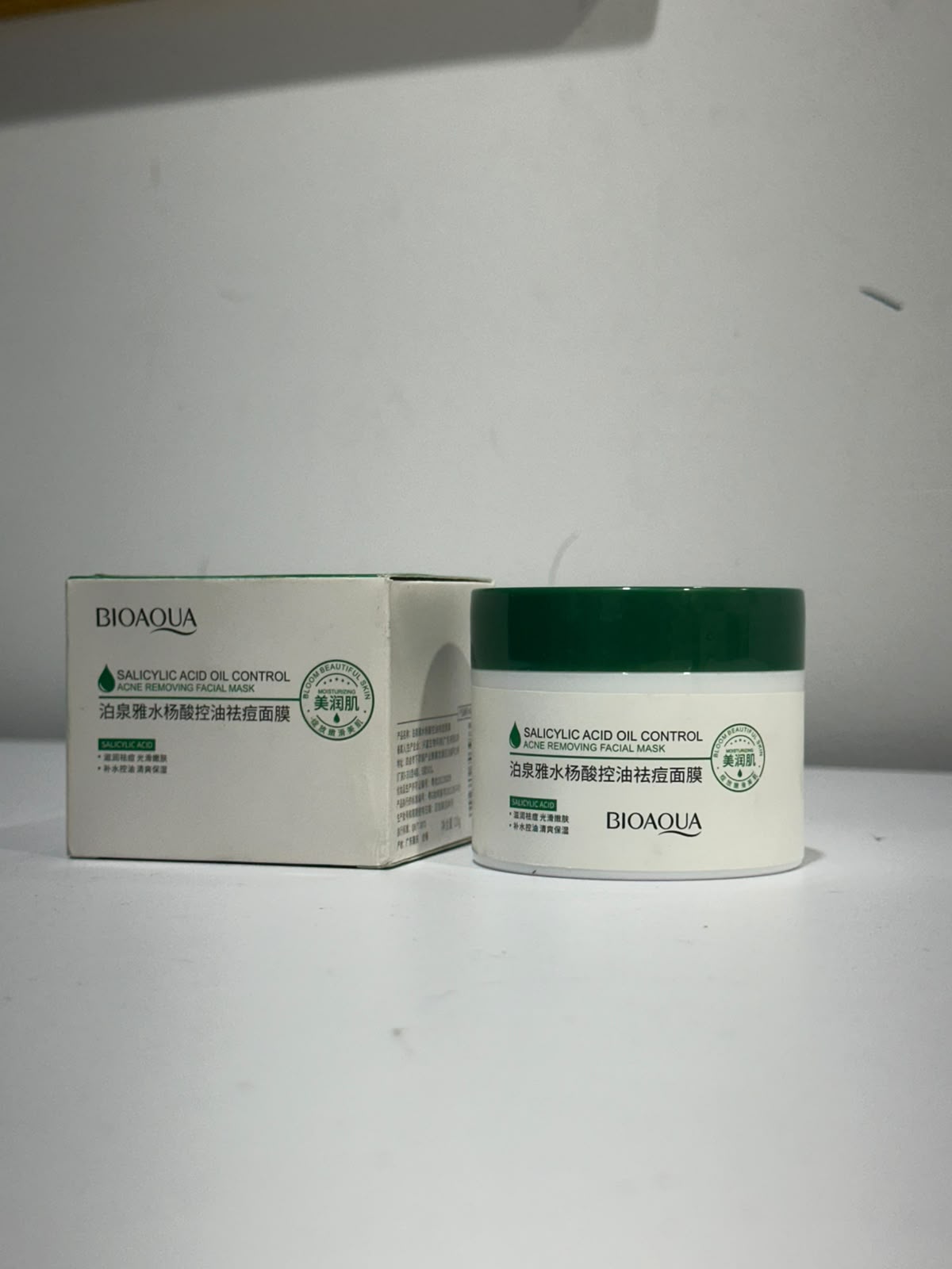 Combo Sérum + Crema Facial Ácido Salicílico BIOAQUA – Tratamiento Anti-Acné y Poros