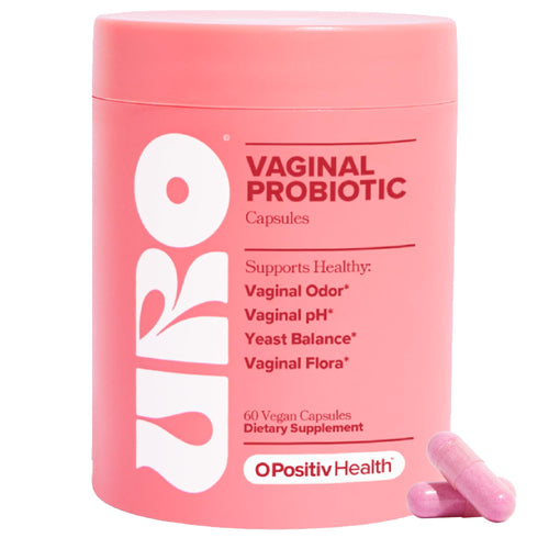 Probíoticos Vaginales URO – 60 Cápsulas | Equilibrio y Salud Íntima Femenina