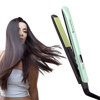 Plancha Alisadora Shine Therapy Aguacate y Macadamia – 230°C, Placas Cerámica, Pantalla Digital