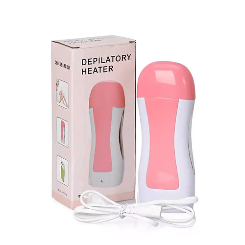 Combo Depilador de Cera Roll-On con Lienzos | Kit Completo de Depilación