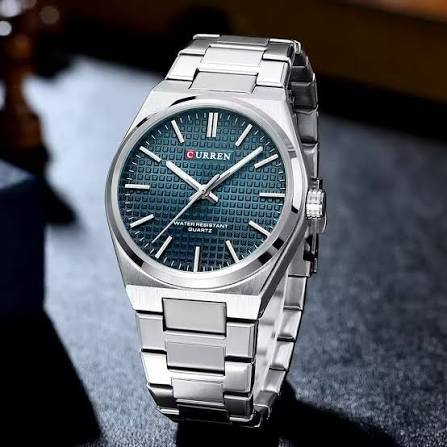 Reloj CURREN 8439 para Hombre – Acero Bicolor, Movimiento Japonés y Estuche