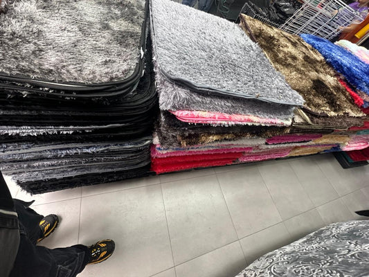 Alfombra de Peluche Ultrasuave 200x120 cm – Pelo Largo 3 cm | Múltiples Colores