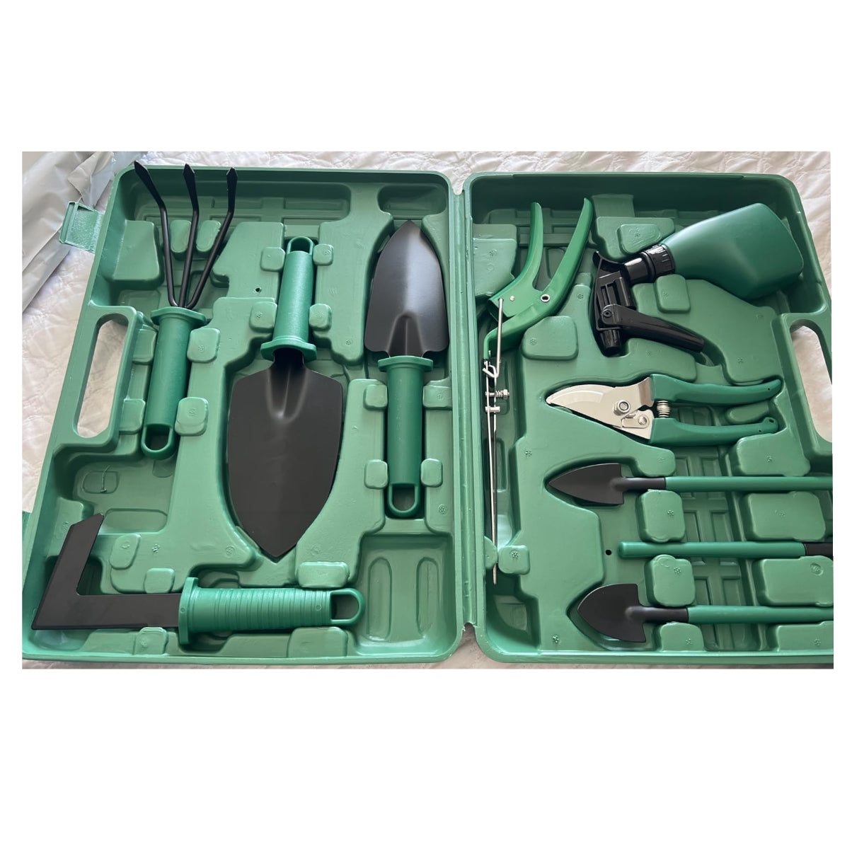 Kit de Herramientas de Jardíneria 10 Piezas – Aluminio Resistente, Ergonómicas y Anticorrosivas