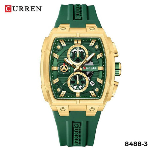 Reloj CURREN Cronógrafo para Hombre M:8488-3 – Acero Inoxidable con Estuche