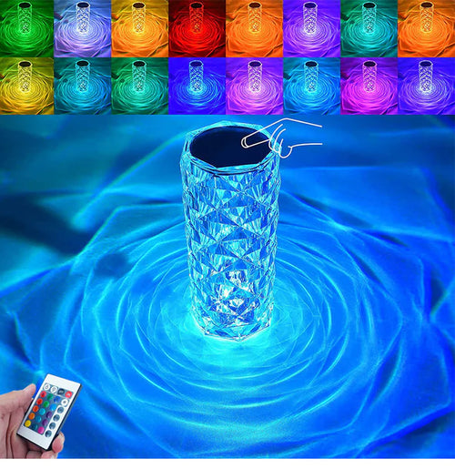 Lámpara Táctil LED – Control por Toque y Luz Regulable