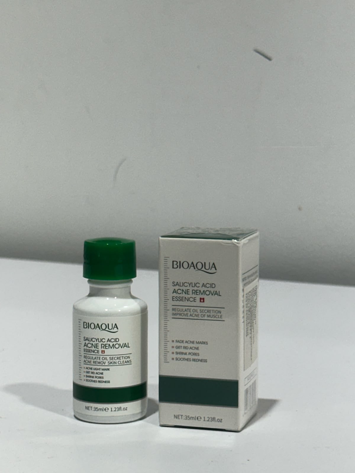 Combo Sérum + Crema Facial Ácido Salicílico BIOAQUA – Tratamiento Anti-Acné y Poros