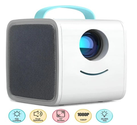 Mini Proyector Q2 Kids Story | LCD 700 Lúmenes | HDMI USB | Altavoz Integrado