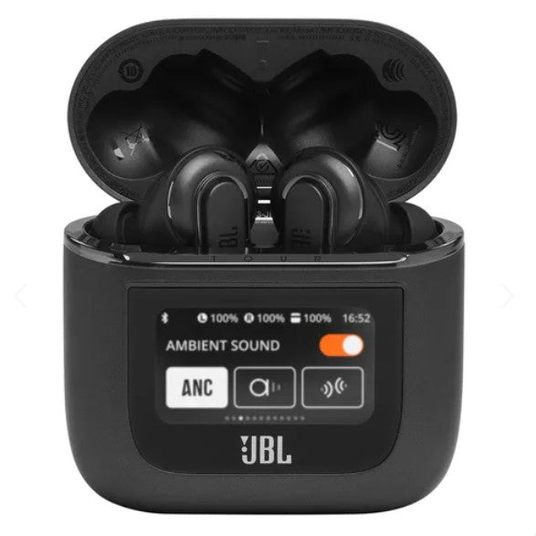 Audífonos TWS Estilo JBL Tour Pro 2 | Bluetooth 5.3 | ANC/ENC | Caja con Pantalla Táctil