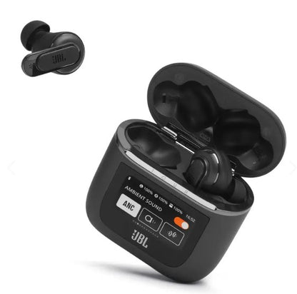 Audífonos TWS Estilo JBL Tour Pro 2 | Bluetooth 5.3 | ANC/ENC | Caja con Pantalla Táctil