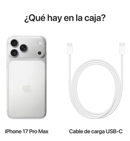 iPhone 17 Pro Max 256GB 5G Plata