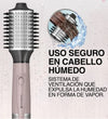 Cepillo de Aire Caliente Remington Wet2Style AS15A | Cerámica Antifrizz | Rosado