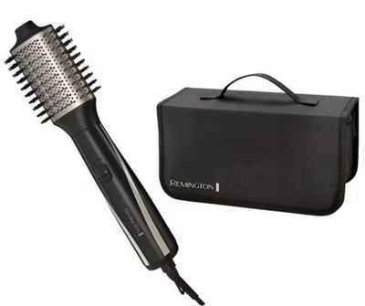 Cepillo de Aire Caliente Remington Wet2Style AS21A | Barril Ovalado 70mm | Con Estuche | Negro