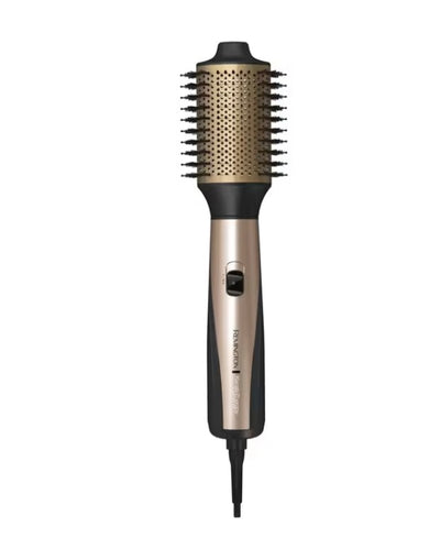 Multiestilizador Remington AS8821 | Keratina y Aceite de Argán | 3 Accesorios | 1000W | Dorado y Negro