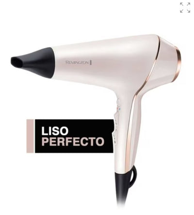 Secador de Cabello Remington ProThermaLuxe AC9140 | Tecnología OPTIheat | 1900W | Blanco