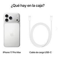 iPhone 17 Pro Max 256GB 5G | Color Plata | 5G | iOS 18