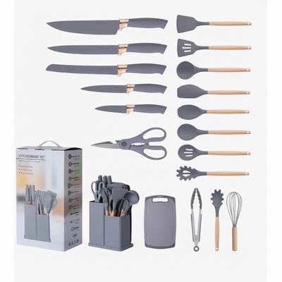 Set utensilios gris layout original