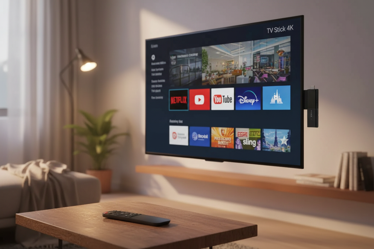 TV Stick en sala